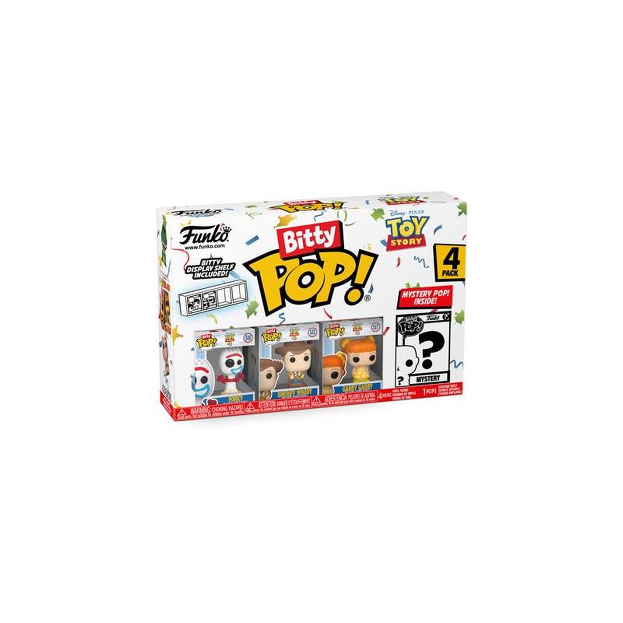 Funko Pack 4 Figurines Funko Bitty Pop Toy Story Forky
