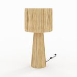 Rendez vous déco Grande lampe en feuille de palmier - Soléa. Coloris disponibles : Noir