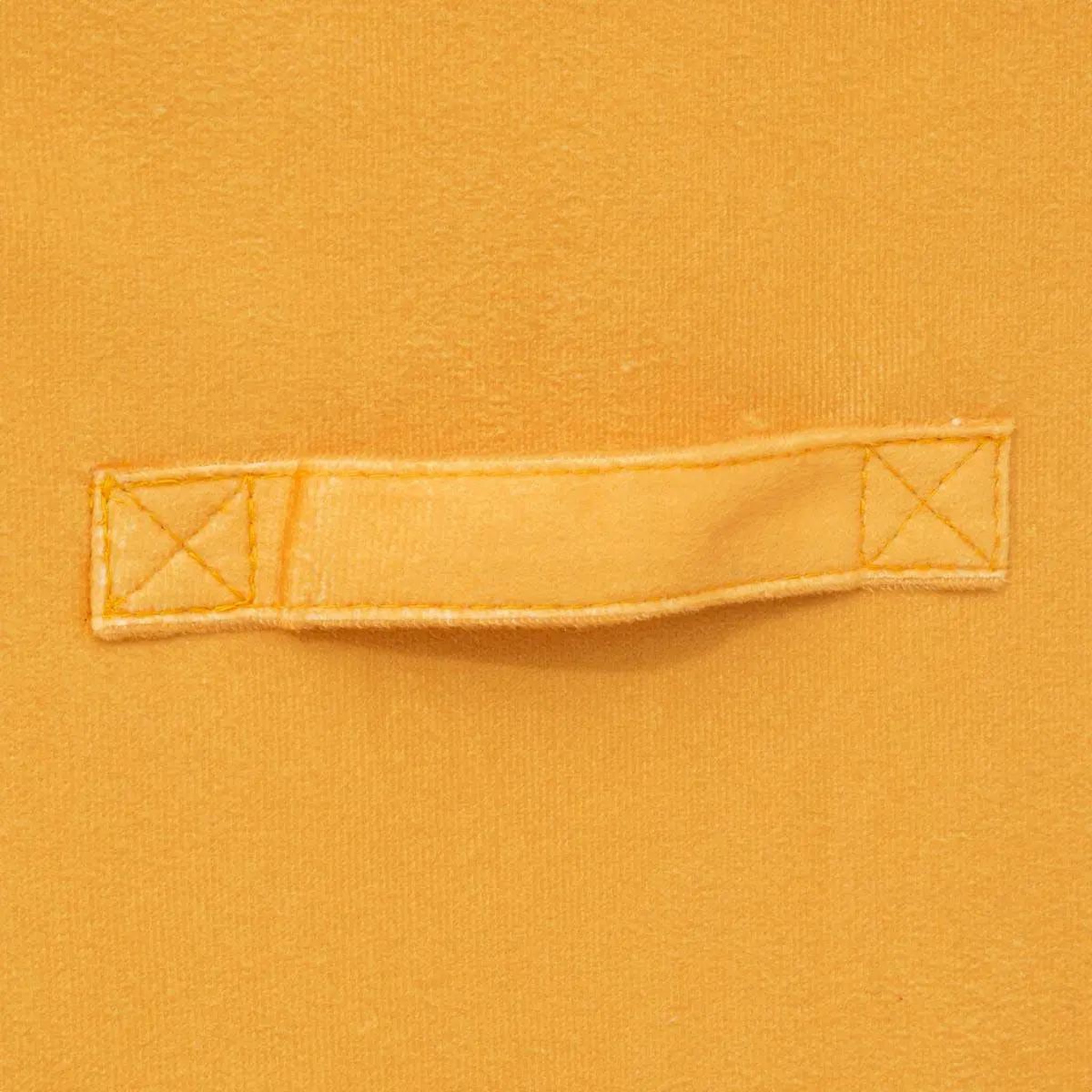Voir la diapositive 2 : FIVE Boîte de rangement carrée velours  mix n'modul  31x31cm jaune