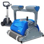 Dolphin Robot electrique de piscine fond, parois et ligne d'eau avec chariot - ms4