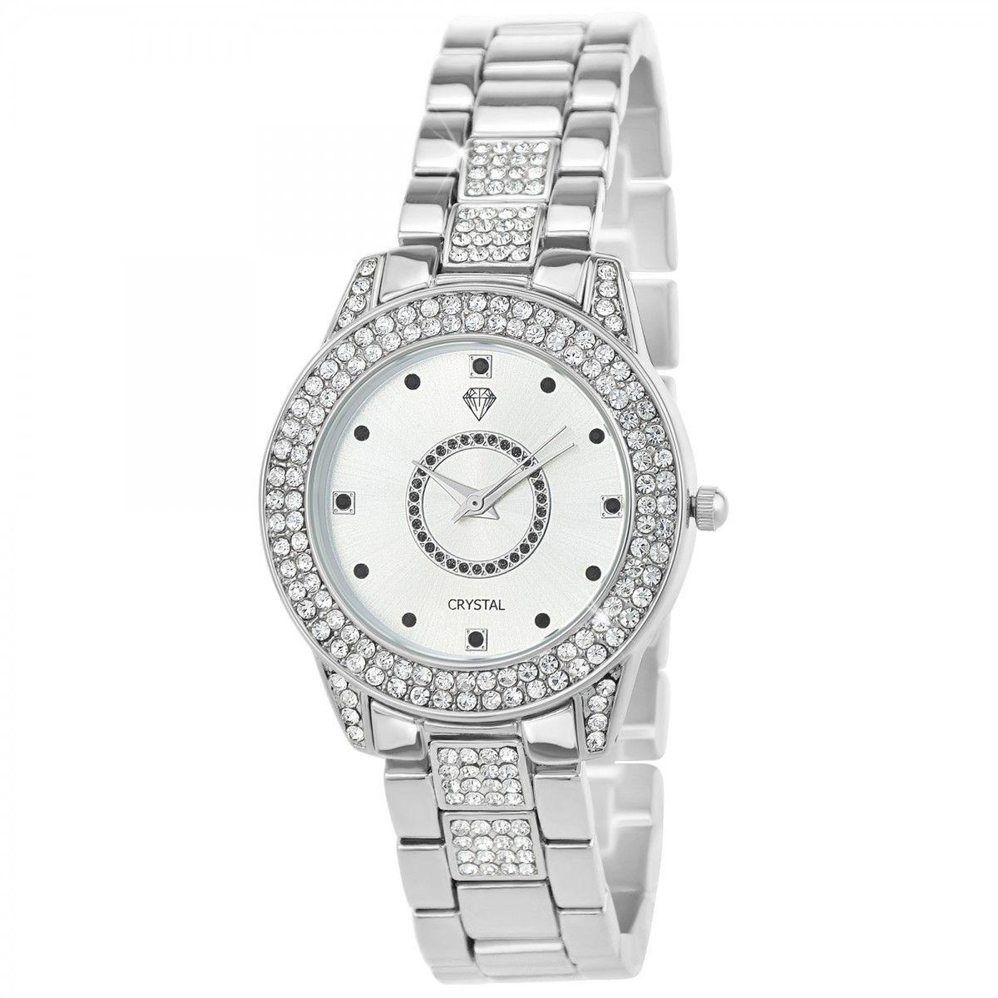 SC CRYSTAL Montre Enora élégante ornée de Cristaux scintillants par SC Crystal