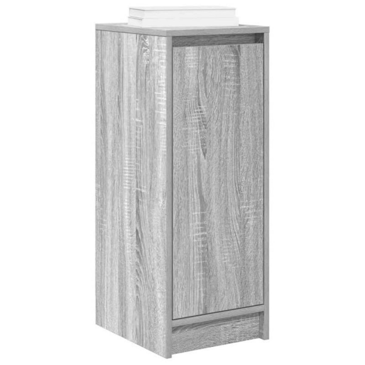 VIDAXL Armoire à chaussures sonoma gris 29,5x34x76 cm bois ingénierie
