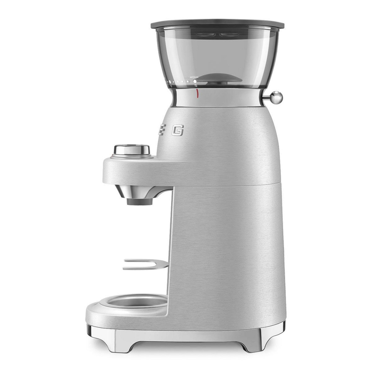 SMEG Moulin à café électrique 240g 150w aluminium - CGF02SSEU