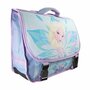 Voir la diapositive 2 : Bagtrotter Cartable Scolaire Primaire 38cm La Reine des Neiges - Frozen Disney Bleu Turquoise  2 Compartiments - Bagtrotter