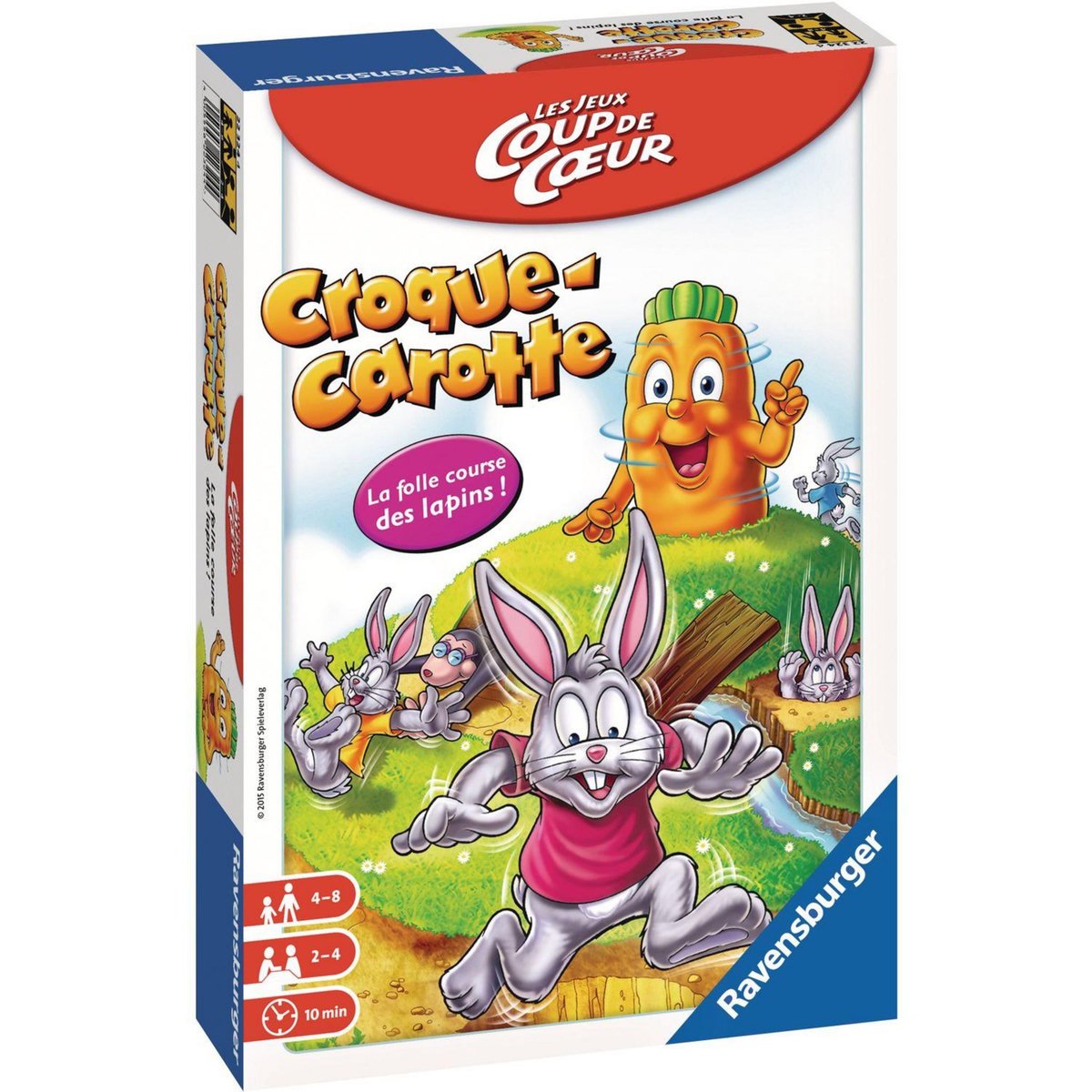 RAVENSBURGER Jeu Croque carotte Coup de coeur