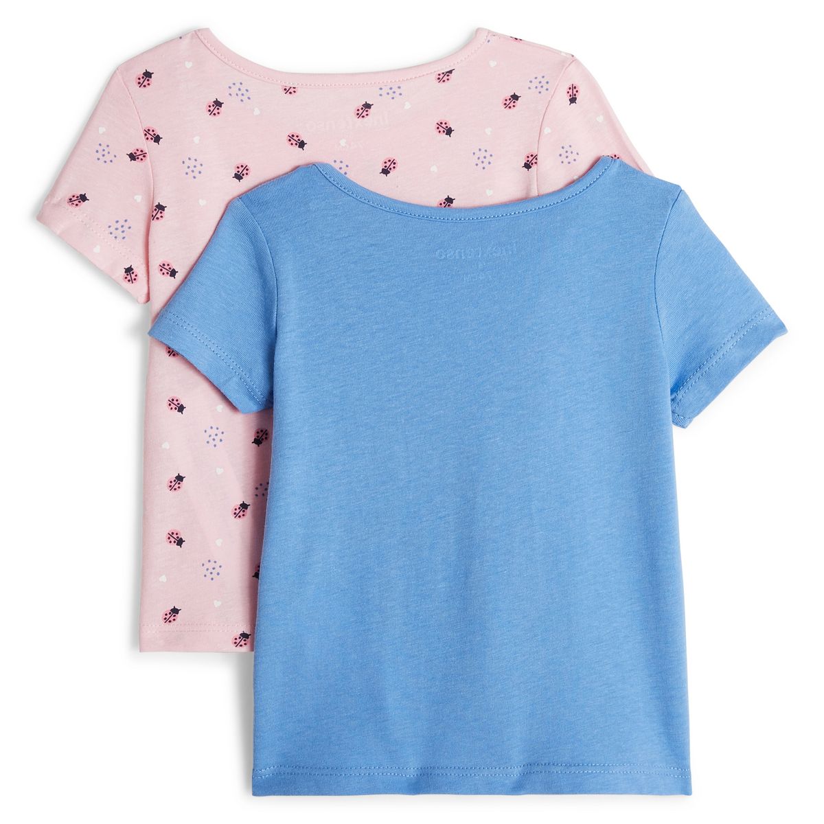 INEXTENSO Lot de 2 t-shirts manches courtes bébé fille