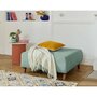 Voir la diapositive 1 : BEST MOBILIER Cristal - pouf modulable - 95 cm - en velours texturé