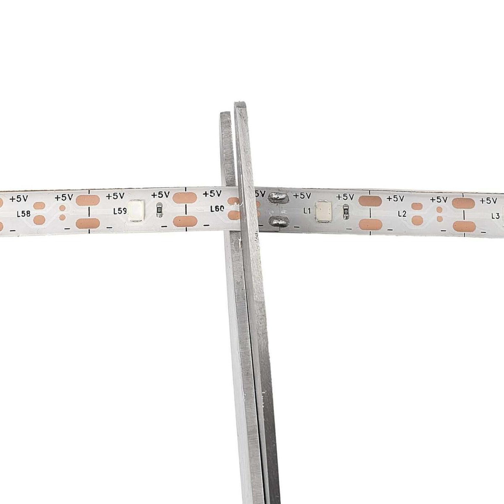 Voir la diapositive 3 : The Home Deco Factory Ruban lumineux 90 led  usb  3m blanc chaud
