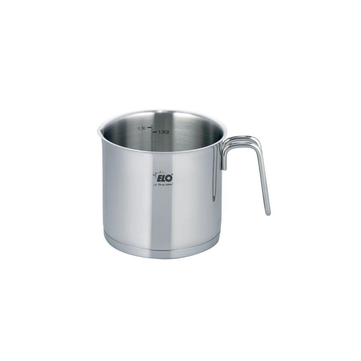 ELO Pot à lait en inox 1,6 litres Elo Citrin