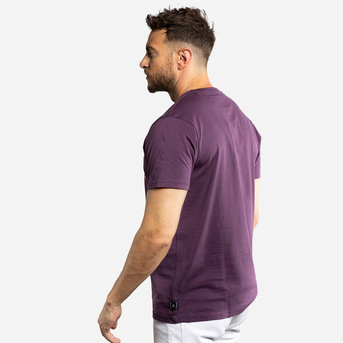CAPSLAB T-shirt homme regular fit avec print One Piece Sunny