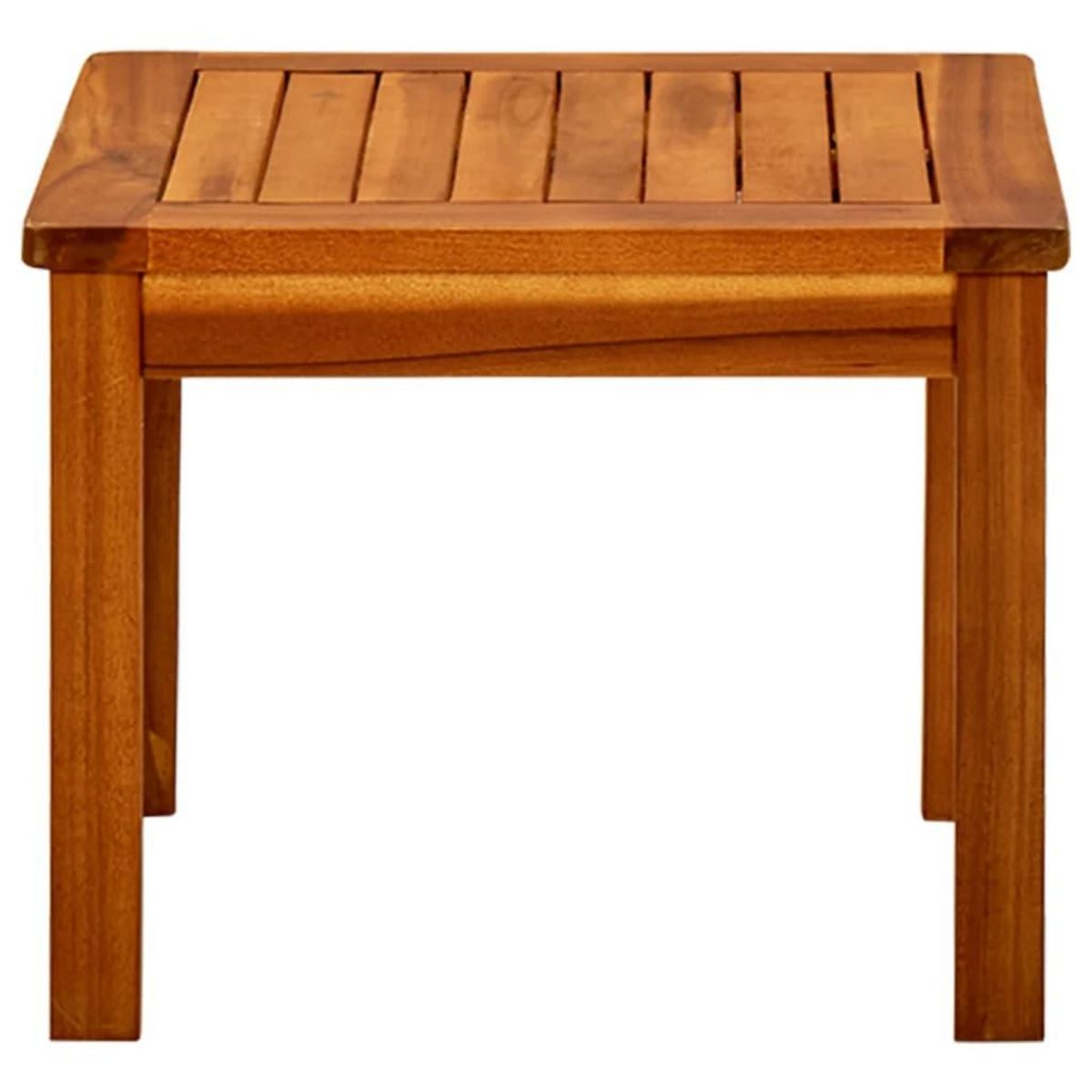 VIDAXL Table basse de jardin 45x45x36 cm Bois solide d'acacia