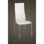 Voir la diapositive 3 : VIDAXL Chaises a manger lot de 4 blanc similicuir