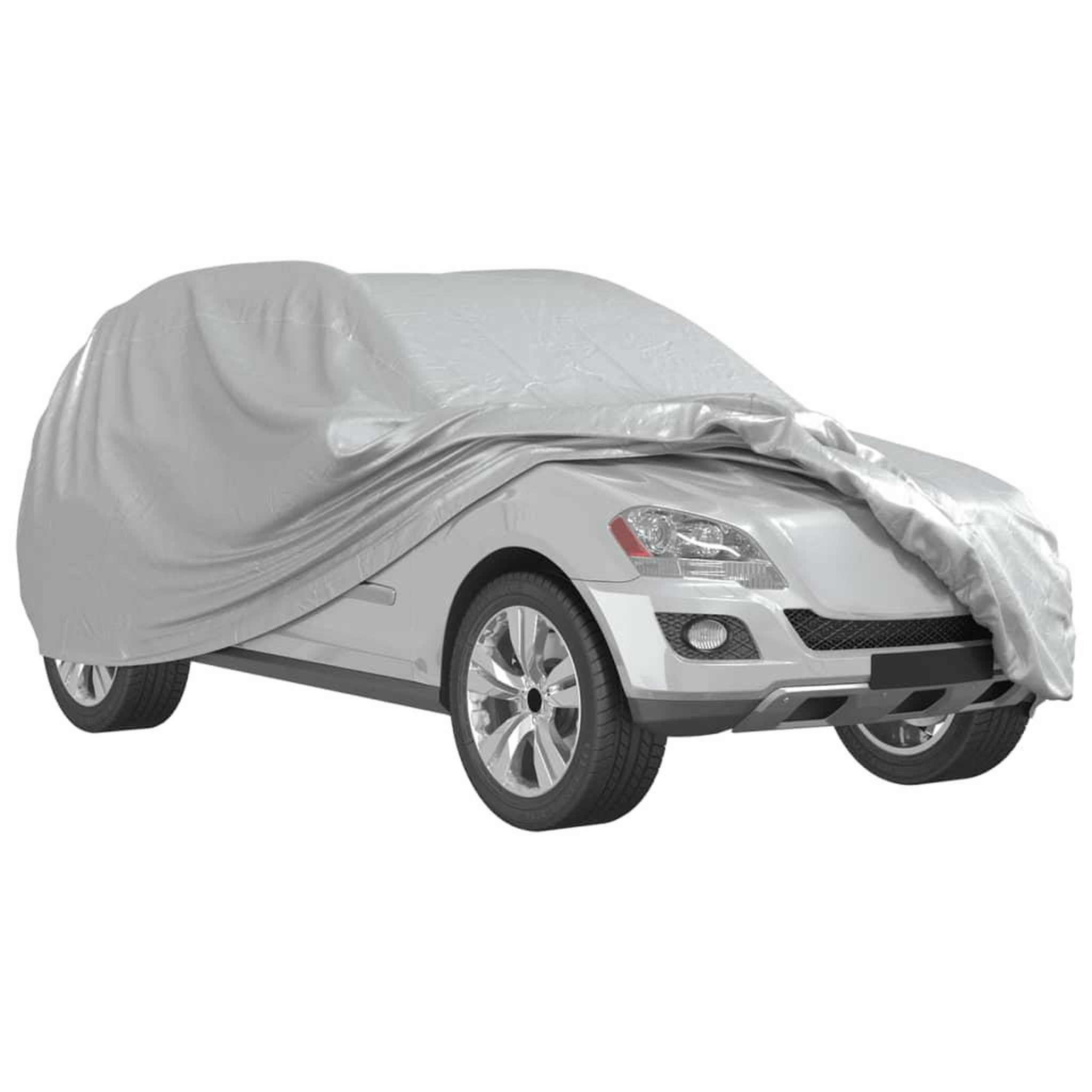 Voir la diapositive 4 : VIDAXL Housse de voiture SUV avec sangles a boucle complete XL PEVA