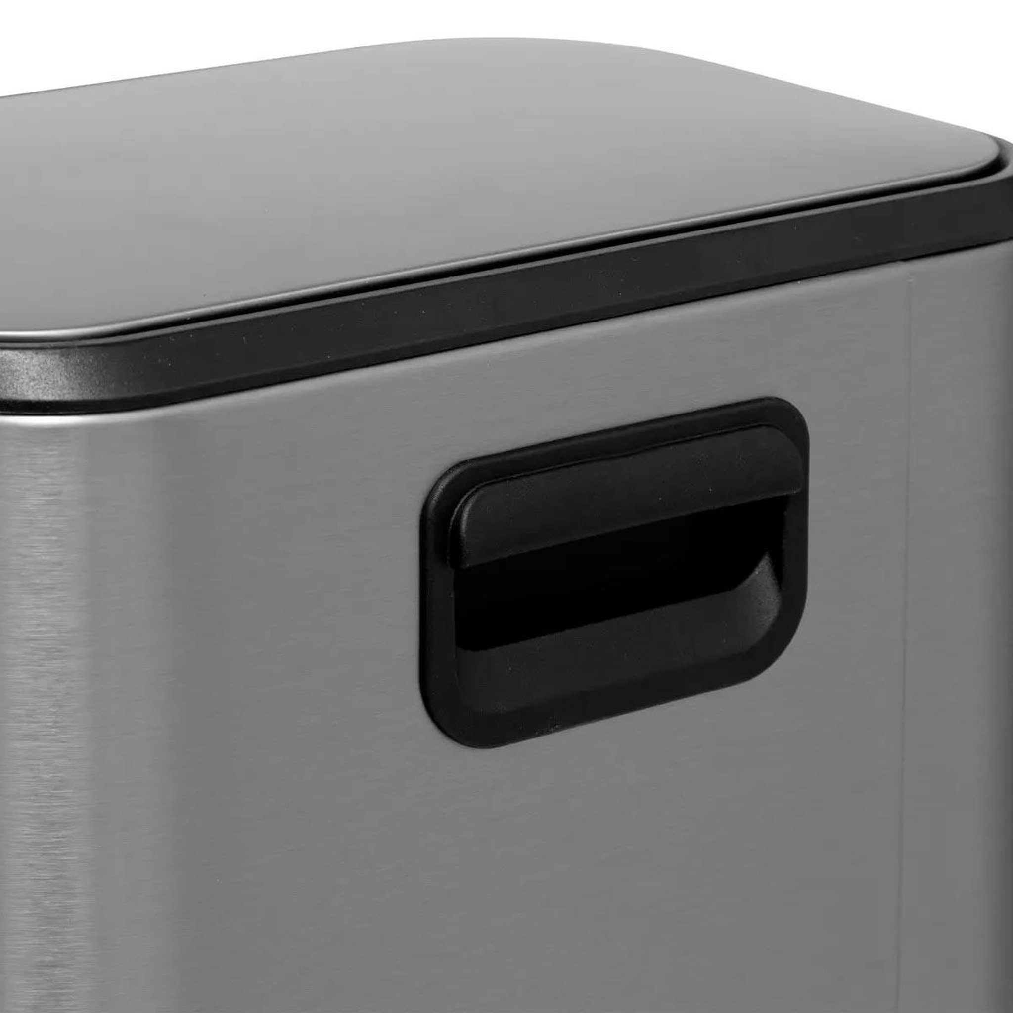 Voir la diapositive 5 : FIVE Poubelle à pédale  inox  5l gris