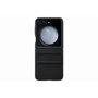 Voir la diapositive 3 : Samsung Coque Z Flip 5 Simili Cuir design Noir