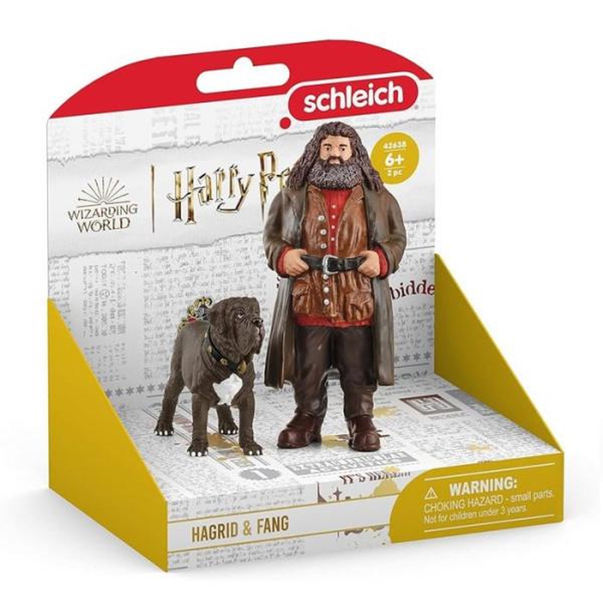 Voir la diapositive 3 : Schleich Hagrid et Crockdur, Figurine de l'univers Harry Potter, pour enfants des 6 ans, 8 x 11,5 x 13 cm - schleich 42638 WIZARDING WORL