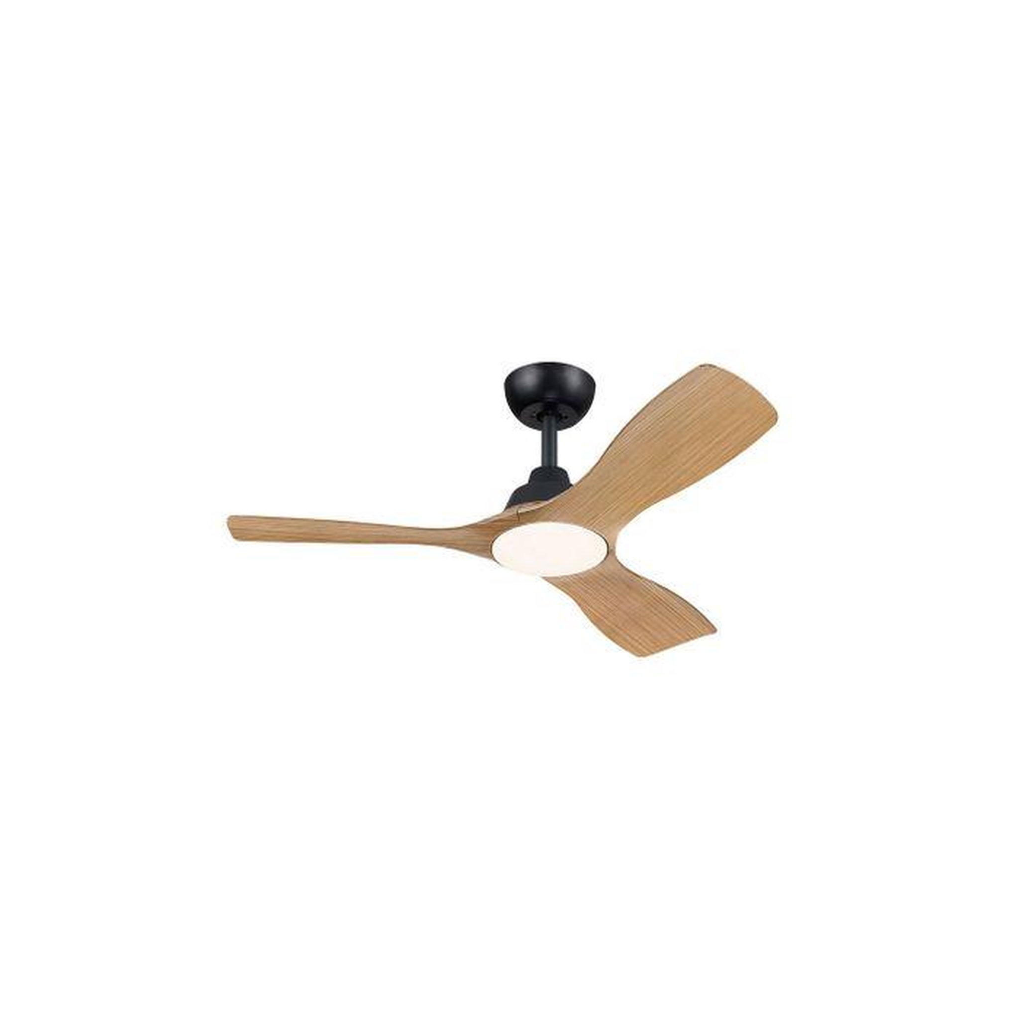 Philips Ventilateur de plafond - Philips - Olas - Pales fixes - Diametre 106 cm - Noir/Bois - LED intégrée + télécommande