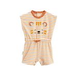 Petit Béguin Combishort bébé en éponge Mio. Coloris disponibles : Beige