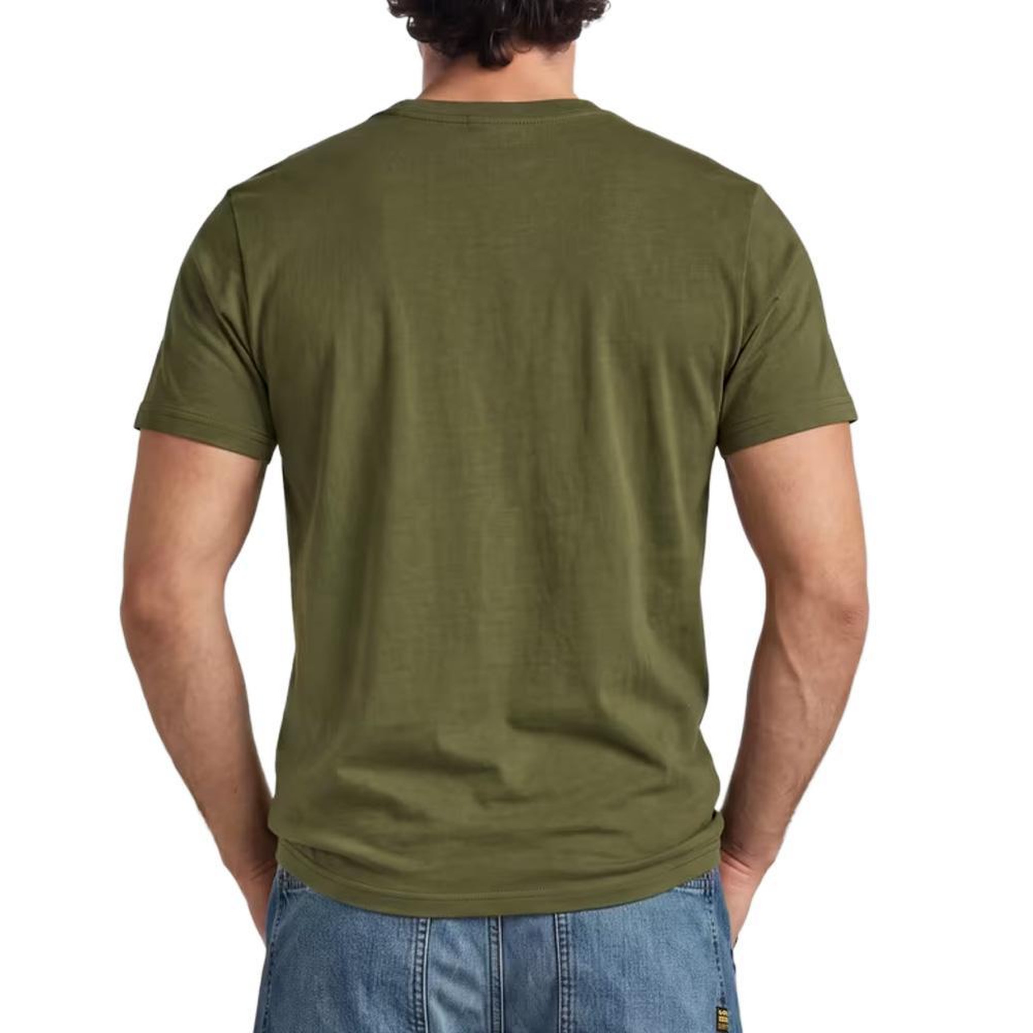 Voir la diapositive 5 : G-Star Raw T-shirt vert foncé homme g-star raw d25949 dgr