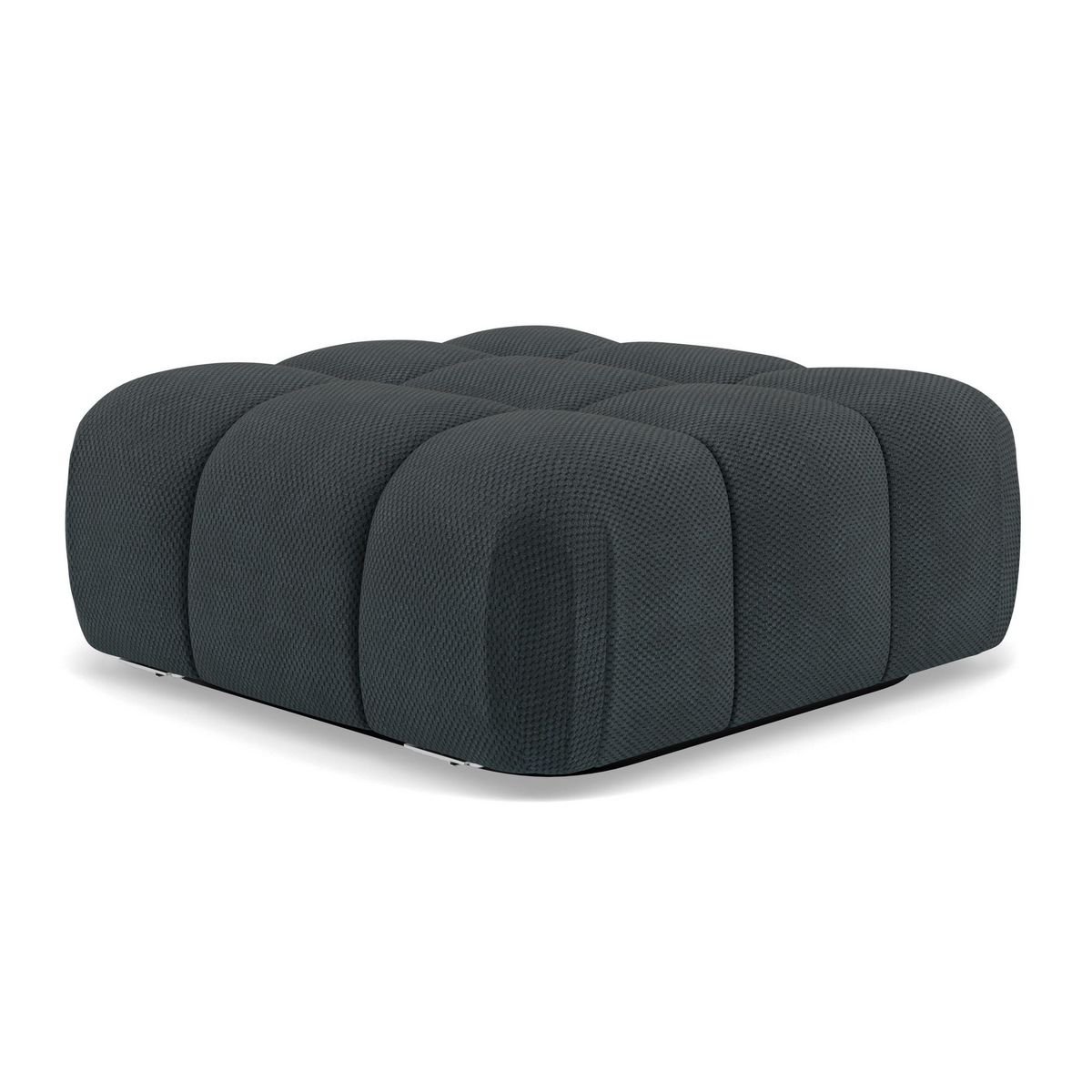 LISA DESIGN Ruby - pouf en velours texturé