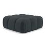 Voir la diapositive 1 : LISA DESIGN Ruby - pouf en velours texturé