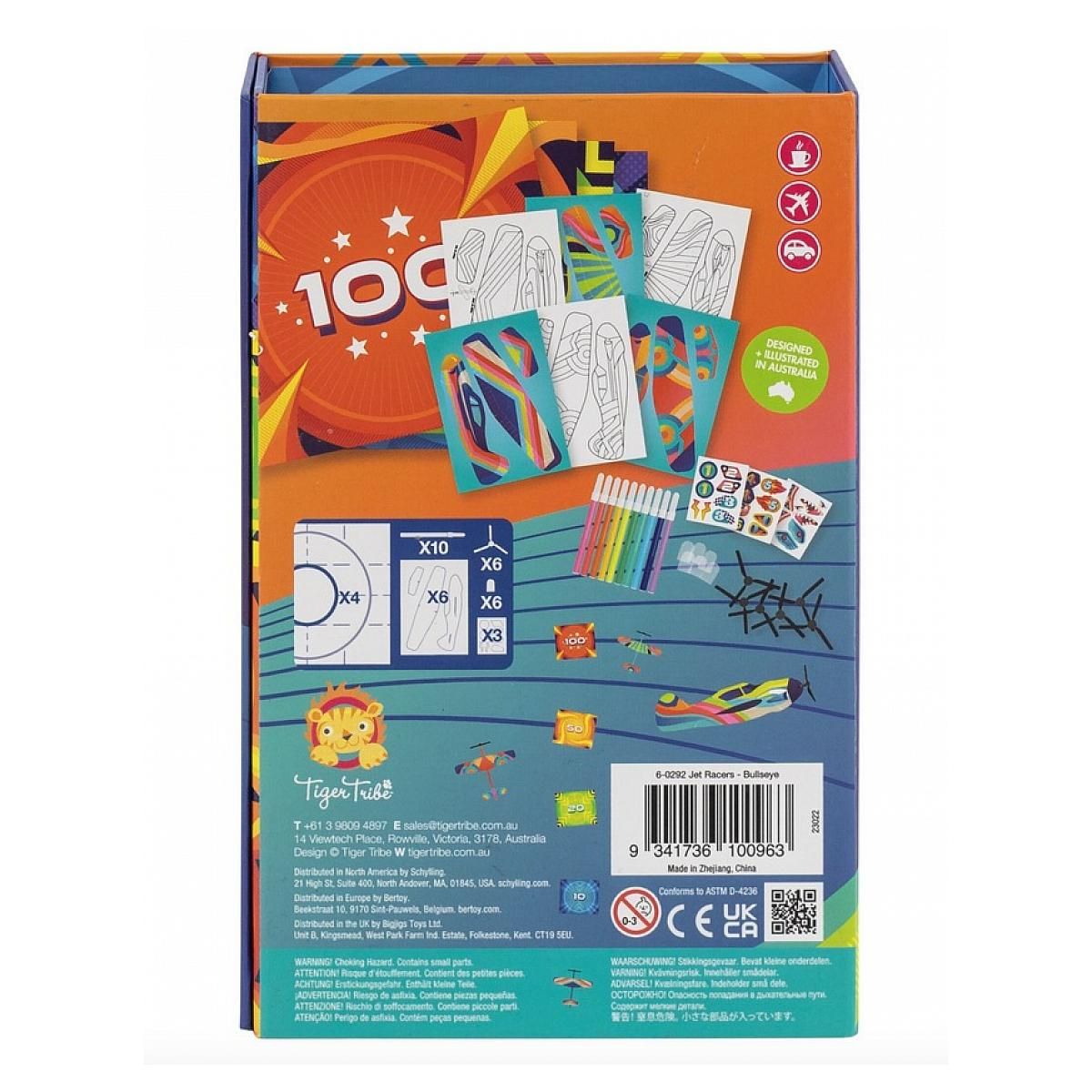 TIGER TRIBE Set Avions de course en mousse Jet Racers