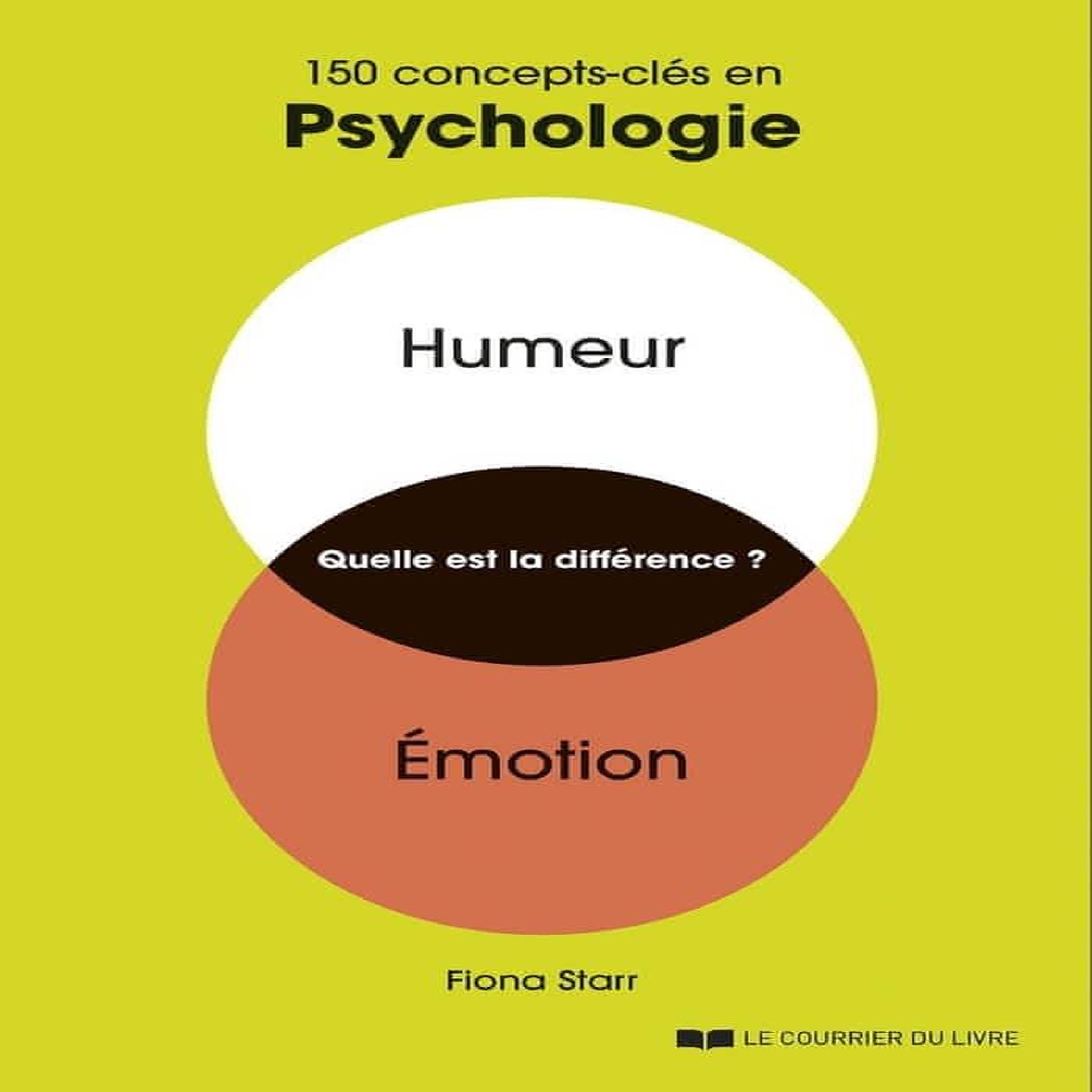 150 CONCEPTS-CLES EN PSYCHOLOGIE. HUMEUR, EMOTION, QUELLE EST LA DIFFERENCE ?, Starr Fiona