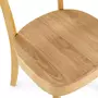 VS VENTA-STOCK Pack de 2 chaises Nala couleur Chêne, bois massif
