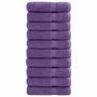 Voir la diapositive 1 : VIDAXL Essuie mains de qualité supérieure SOLUND 10pcs violet 600 g m²