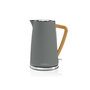 Voir la diapositive 1 : NEDIS Bouilloire sans fil 1.7l 2200w gris - KAWK510EGY