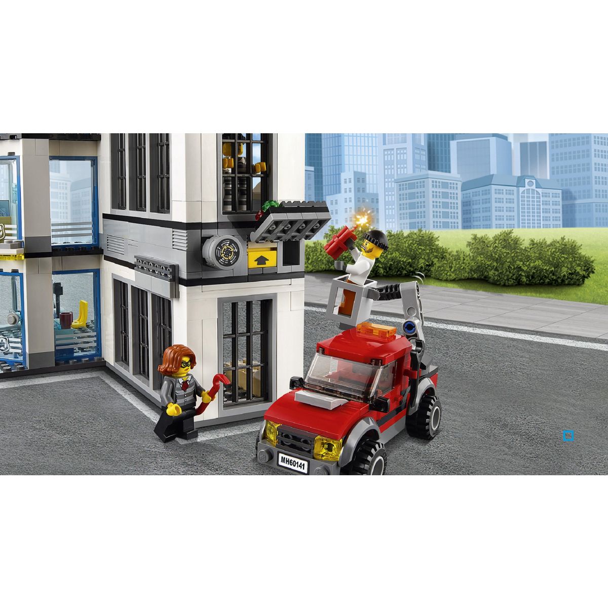 LEGO City 60141 - Le commissariat de police