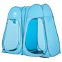 Voir la diapositive 3 : VIDAXL Tente d'intimite bleu escamotable impermeable