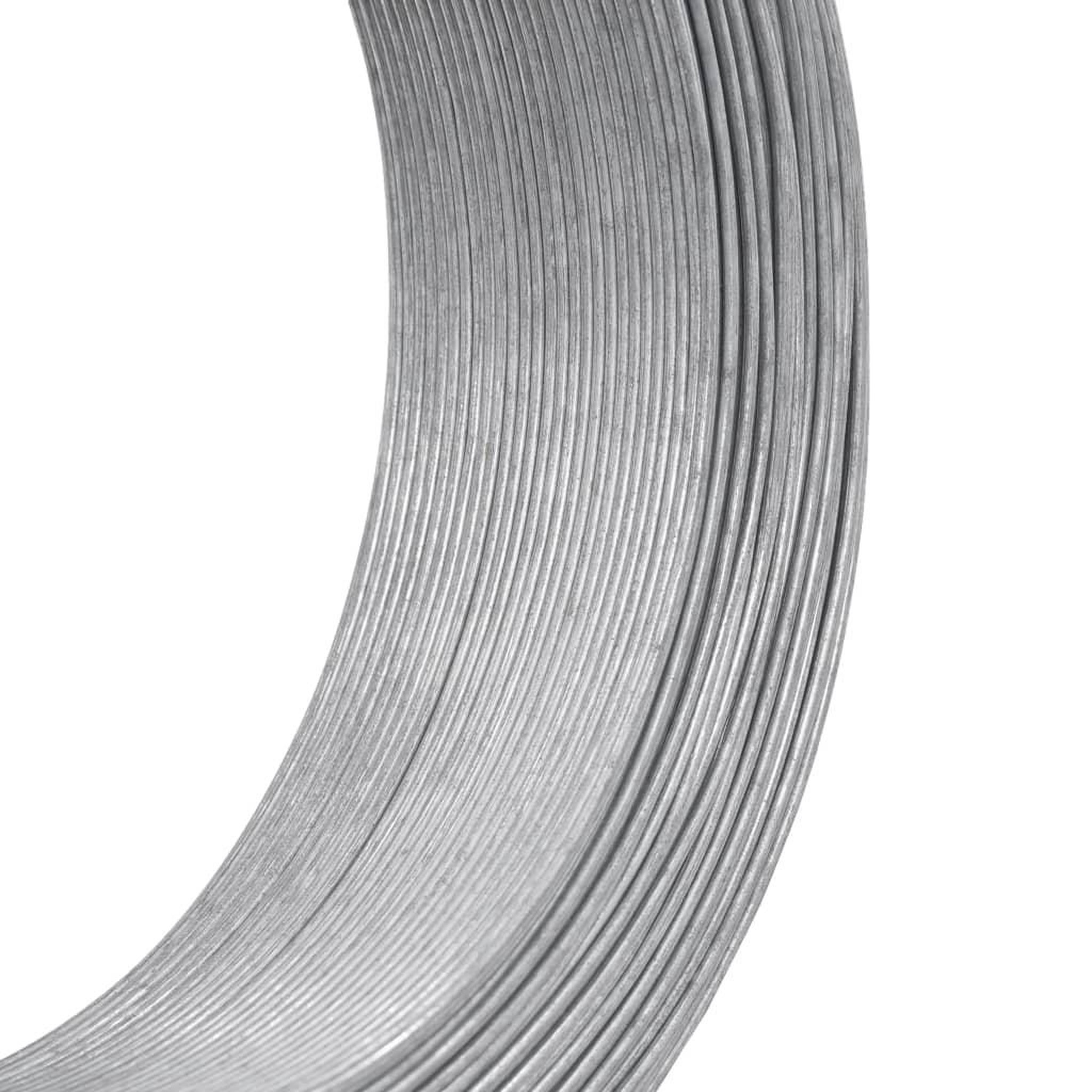 Voir la diapositive 2 : VIDAXL Fil de liaison de cloture 250 m 3,8 mm Acier