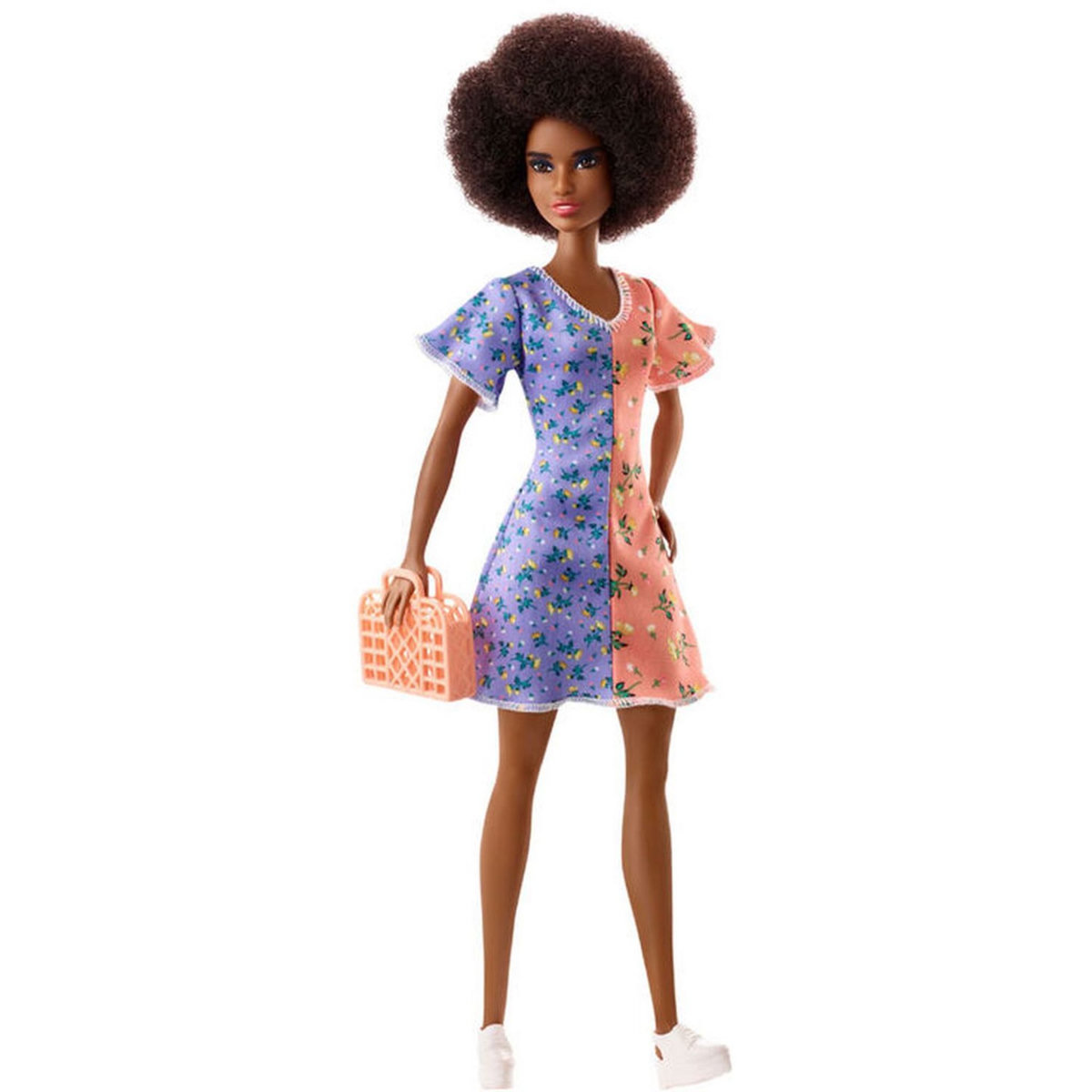 BARBIE Coffret poupée Barbie + 4 tenues fashion