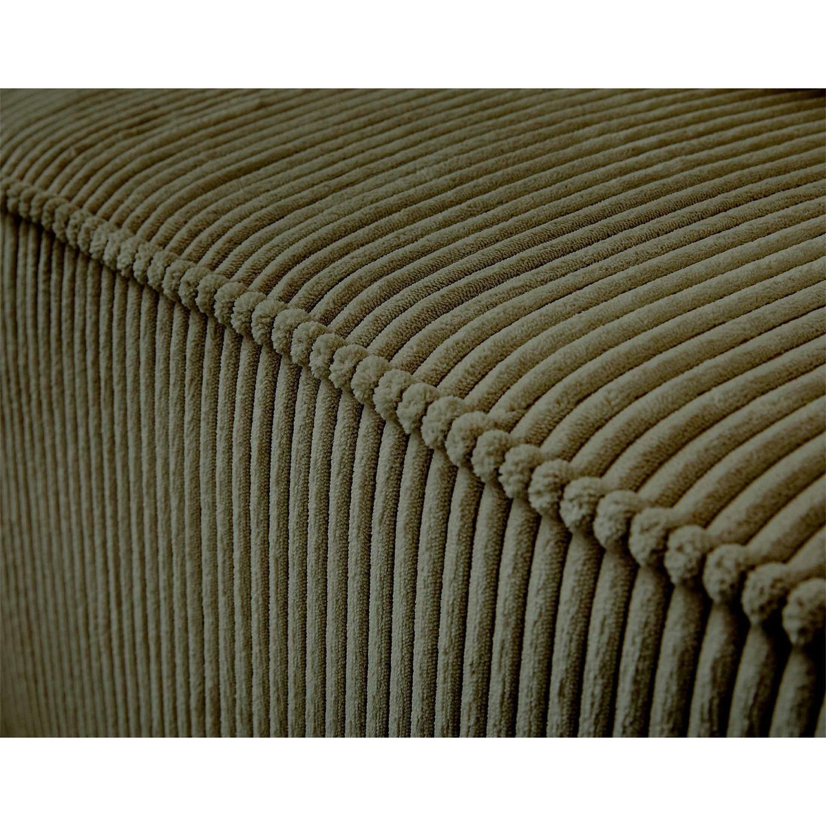 LISA DESIGN Colombine - module d'assise droit - en velours côtelé