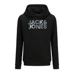 Jack & Jones Sweat à Capuche  Garçon Jack & Jones Corp Splash. Coloris disponibles : Noir