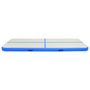 Voir la diapositive 3 : VIDAXL Tapis gonflable de gymnastique avec pompe 500x100x20cm PVC Bleu