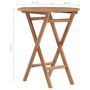 Voir la diapositive 6 : VIDAXL Table pliable de jardin 60x60x75 cm Bois de teck solide