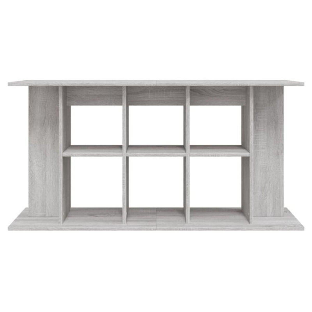VIDAXL Support pour aquarium sonoma gris 120x40x60cm bois d ingénierie