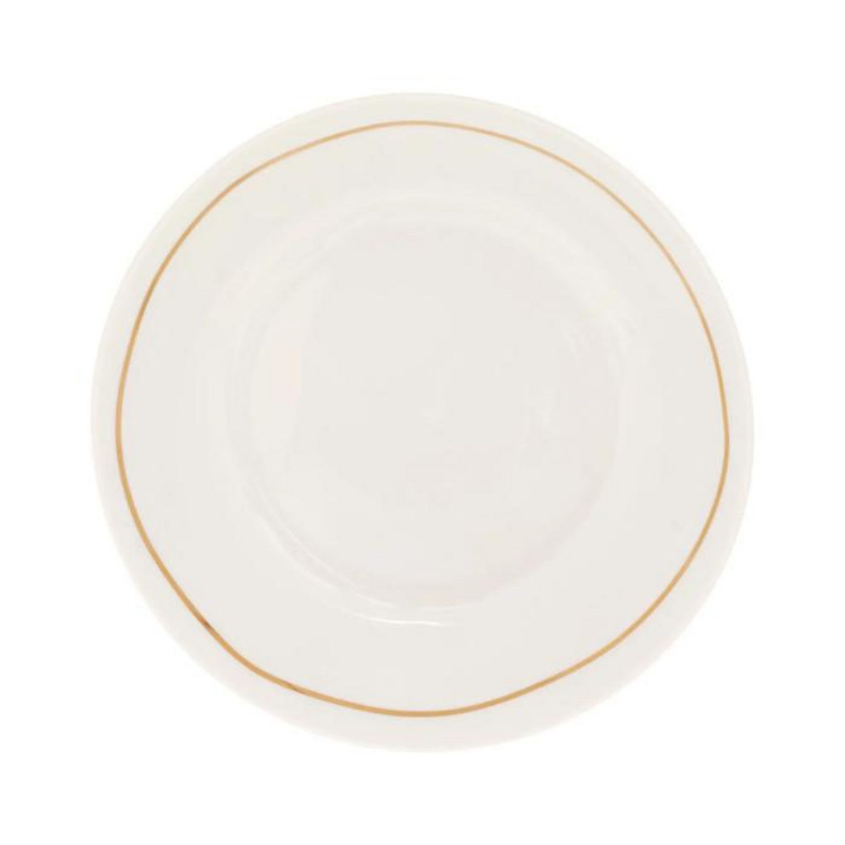 SECRET DE GOURMET Lot de 6 Assiettes Creuses  Selena  20cm Blanc