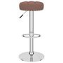Voir la diapositive 3 : VIDAXL Tabourets de bar lot de 2 marron tissu