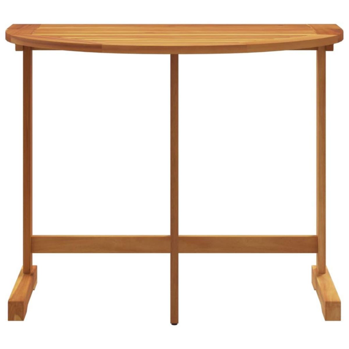 VIDAXL Table pliable de balcon 90x60x72 cm bois d'acacia solide