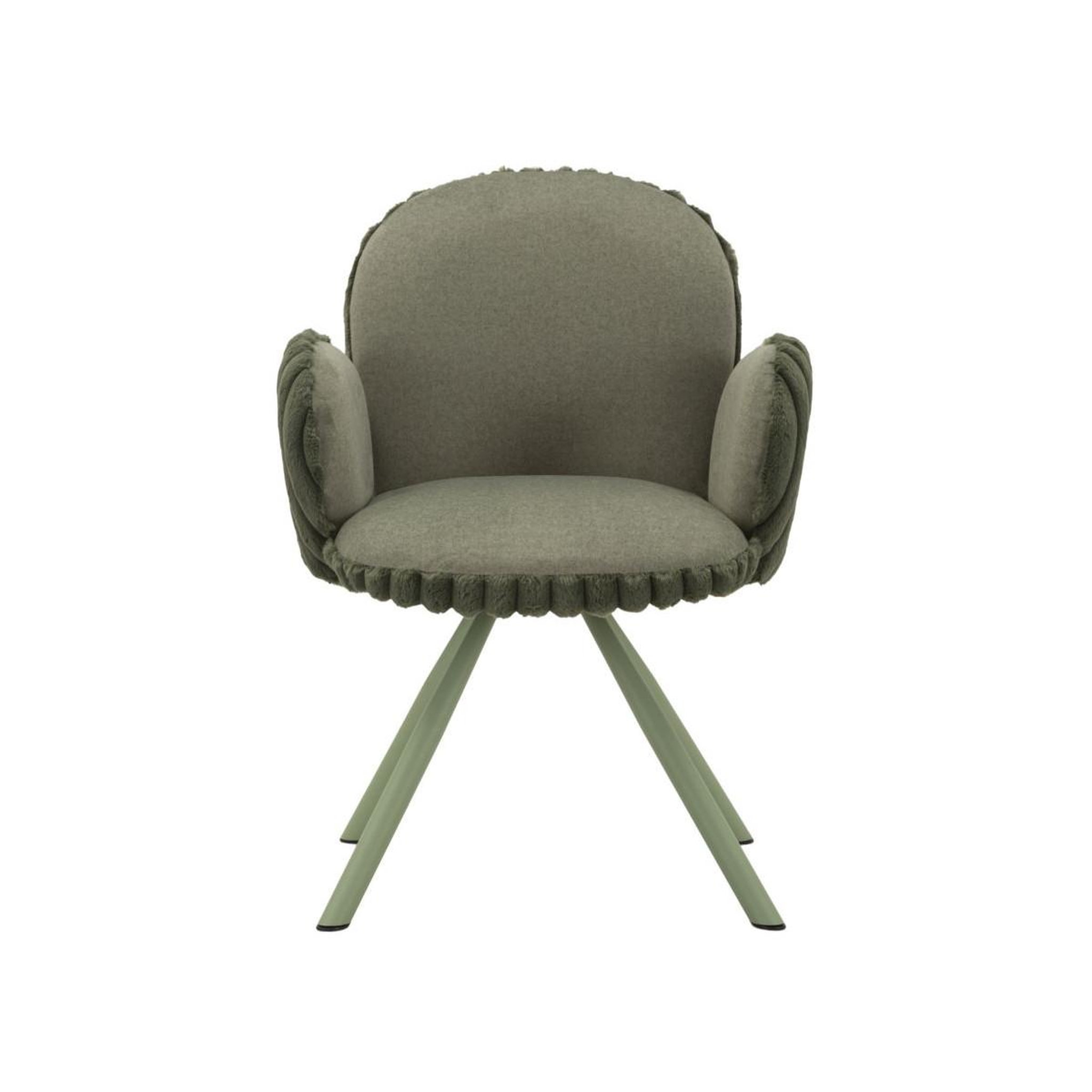 Voir la diapositive 3 : Paris Prix Lot de 2 chaises design  stoccolma  83cm vert