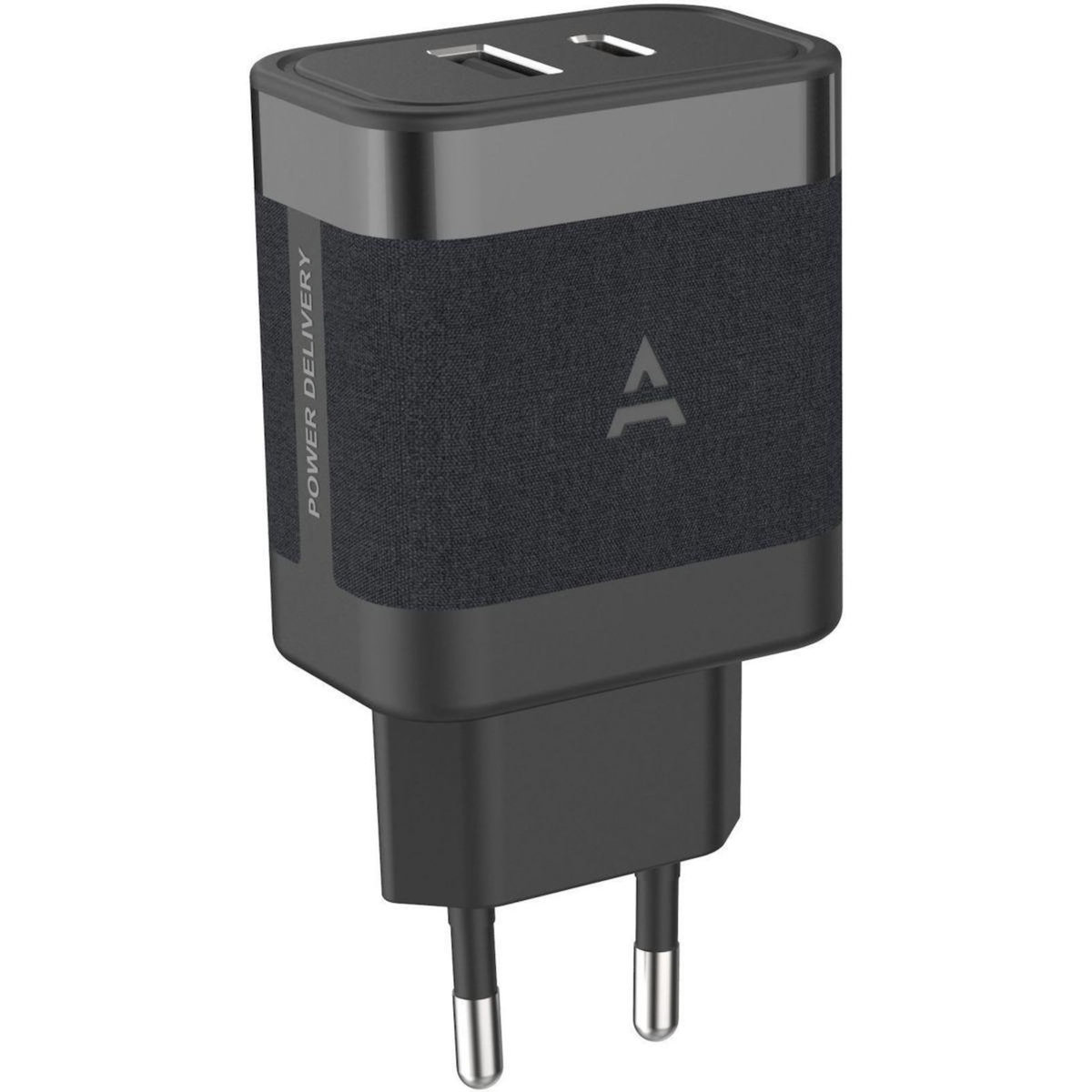 ADEQWAT Chargeur 45W PowerDelivery USB-A/USB-C + Câble