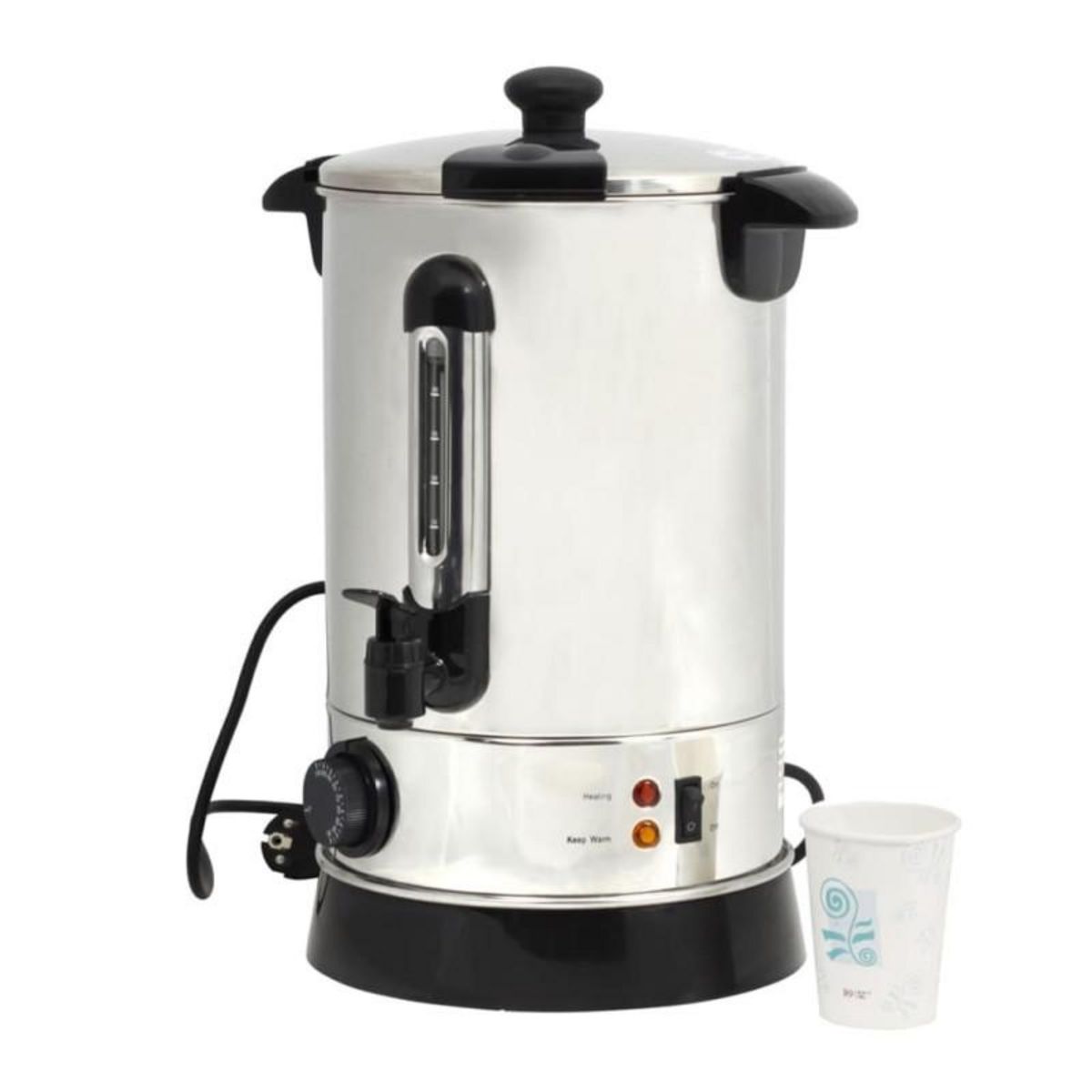 VIDAXL Marmitte style Percolateur 6,8 Litres