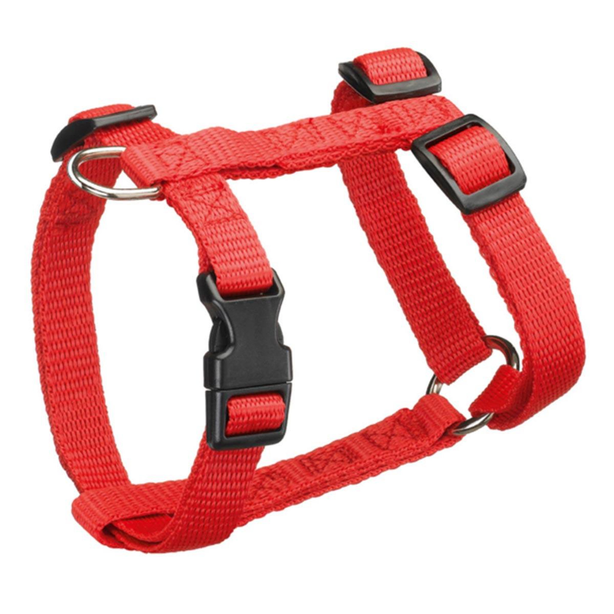 LOVE STORY Harnais réglable chien  essentiel  35-50cm rouge