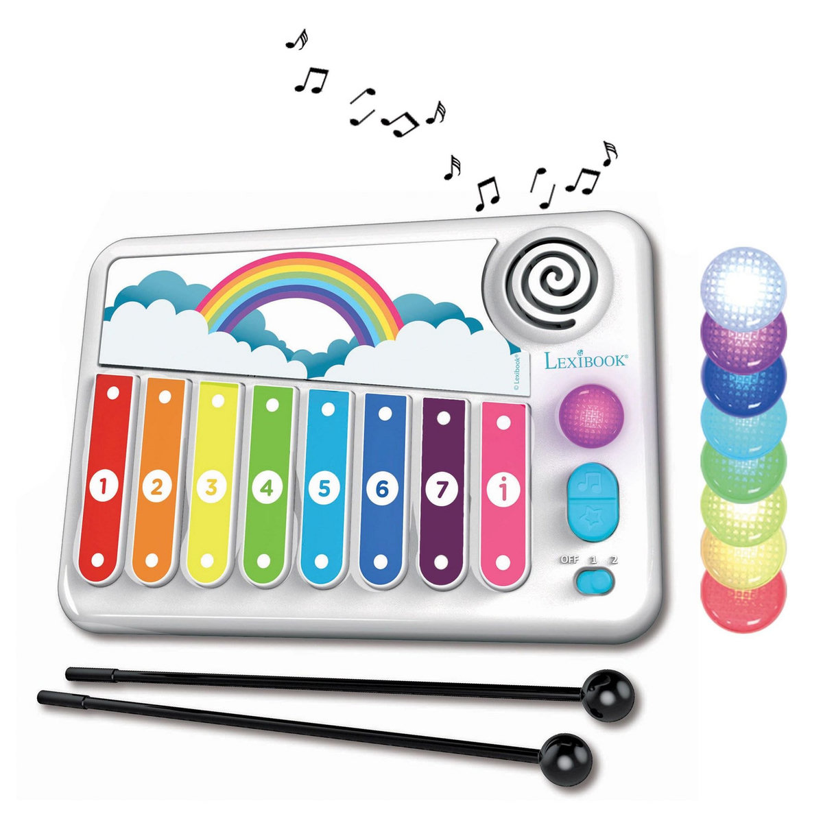 Lexibook Xylophone avec Apprentissage Lumineux de la Musique