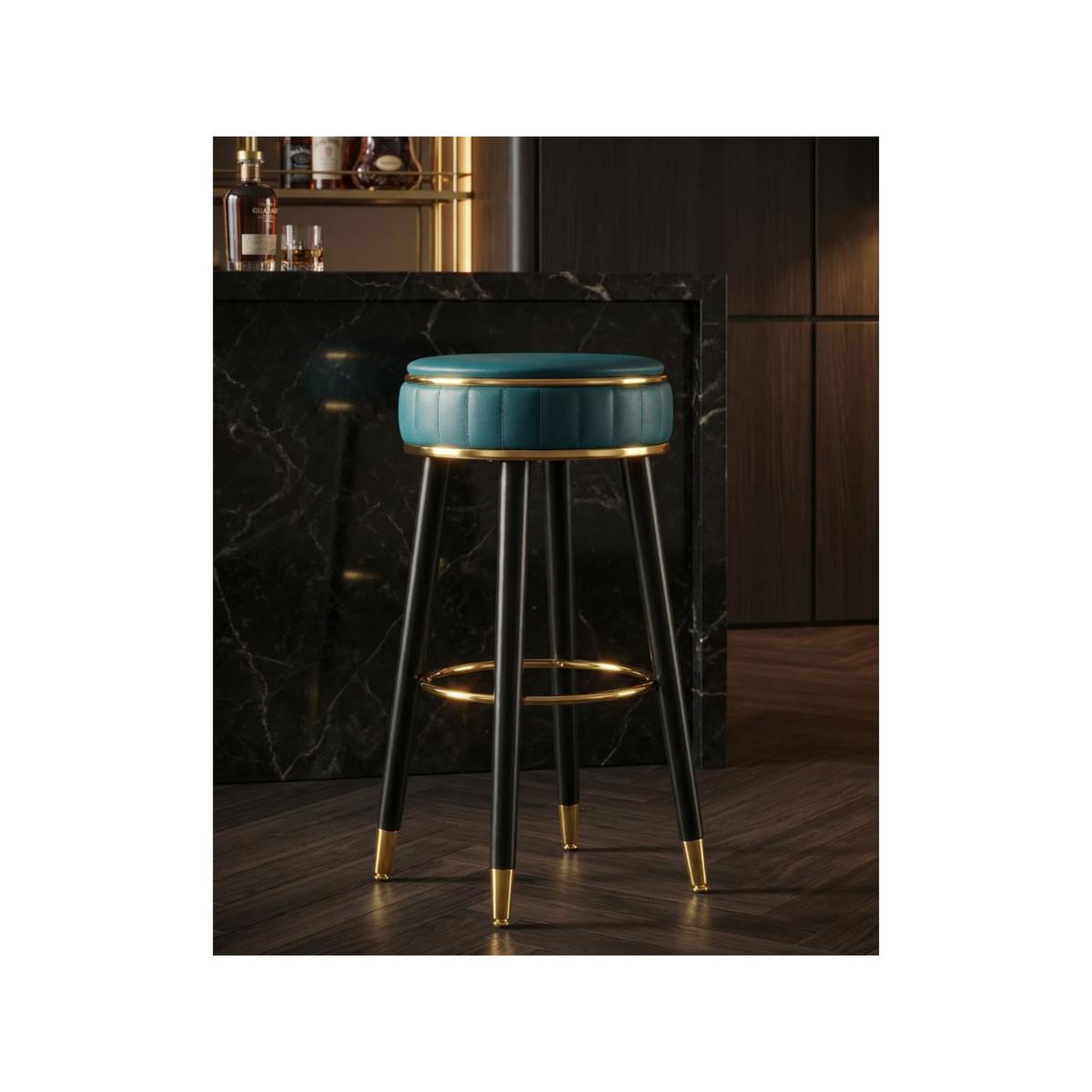 Voir la diapositive 6 : Paris Prix Tabouret de Bar Design  London  74cm Vert