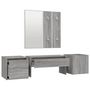 Voir la diapositive 5 : VIDAXL Ensemble de meubles de couloir Sonoma gris Bois d'ingenierie