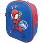 Voir la diapositive 3 : MARVEL Sac maternelle 3D bleu Spiderman